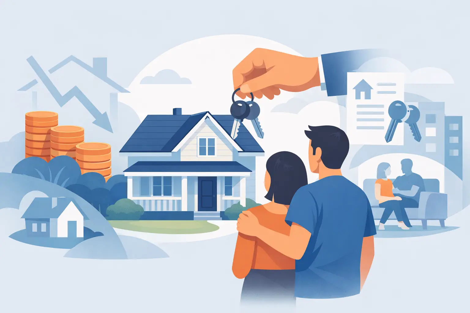 Debiti del mutuo: restare in casa pagando l’affitto?