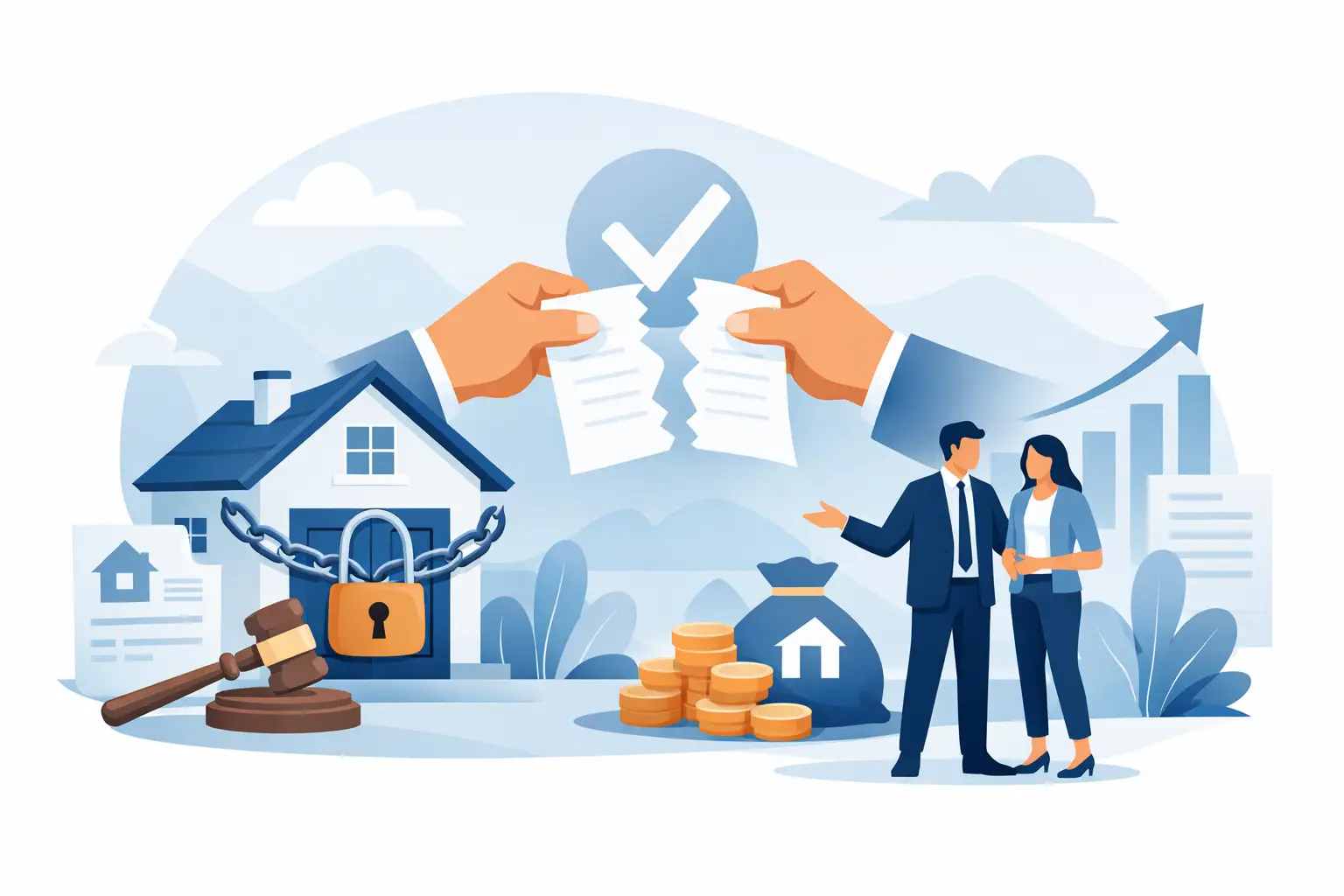 stinzione del pignoramento immobiliare: come chiudere i debiti prima dell'asta